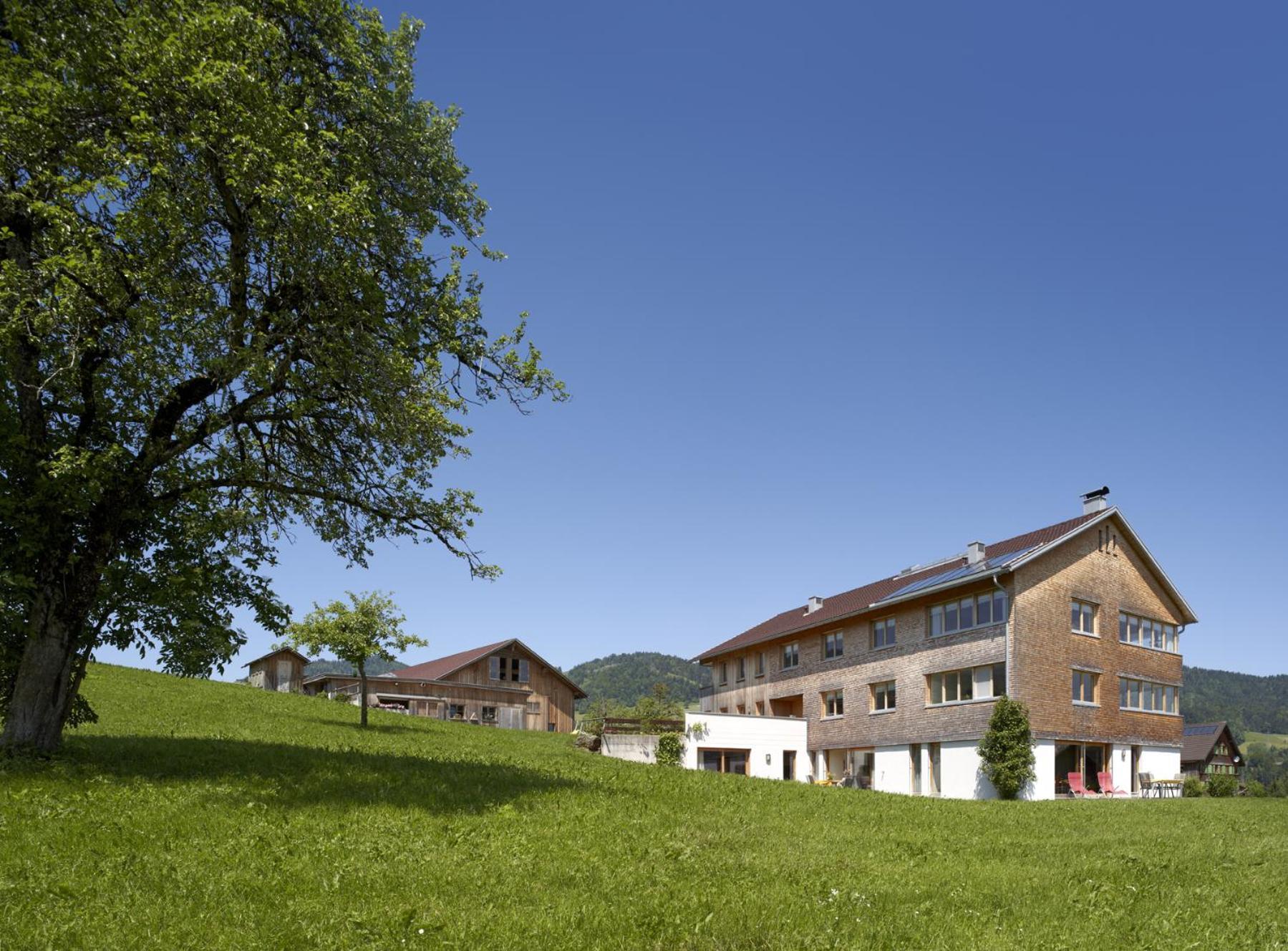 Schweizer Hof Villa Schwarzenberg im Bregenzerwald Exteriör bild