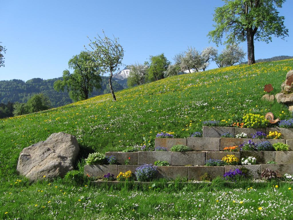 Schweizer Hof Villa Schwarzenberg im Bregenzerwald Exteriör bild