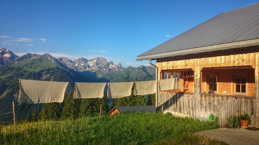 Schweizer Hof Villa Schwarzenberg im Bregenzerwald Exteriör bild