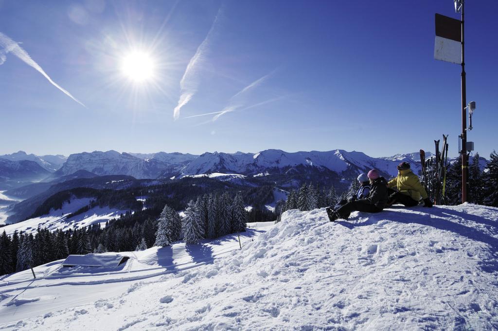 Schweizer Hof Villa Schwarzenberg im Bregenzerwald Exteriör bild